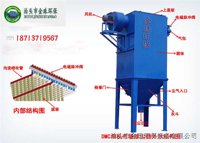  布袋除尘除烟器构造图